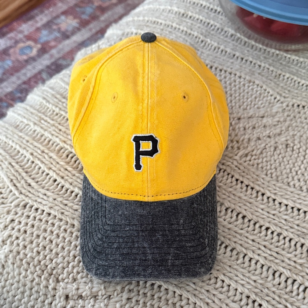 Yellow and Black “P”Pirates Baseball Cap